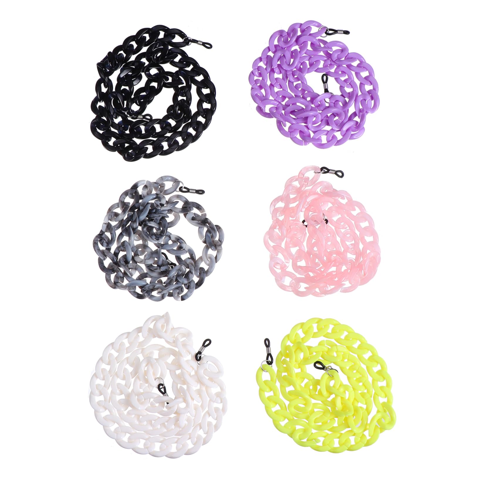 FRCOLOR Brille Maskenkette Kette Zum Aufhängen Der Maske Schutzmaskenhalter Maskenband Seil Zum Aufhängen Der Maske Anti-lost-gesichtsabdeckungs-lanyard Maskenriemen Plastik