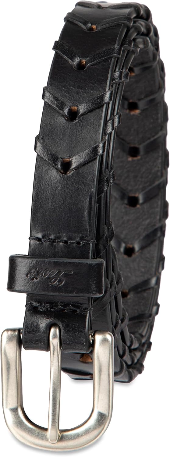 Levi's womens Fully Adjustable Skinny Braided Genuine Leather Casual Belt - Image 2