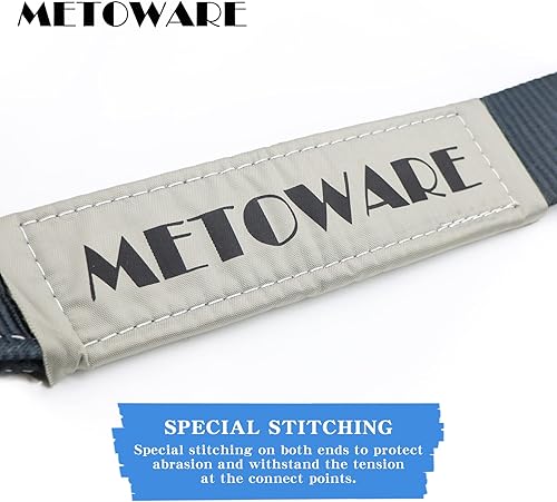 Miniatura 7 de METOWARE Correa de remolque de 3 pulgadas × 20 pies, correas de remolque resistentes con capacidad de 35,000 libras, recuperar vehículo atascado en