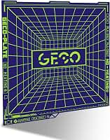 Placa de Impressão Geco de 256 X 268 Mm, Plataforma Fria Impressora 3D, Placa de Base Pla, Placa de Carbono Sem Aquecimento, Placa Gecko de 0 °C para Impressora 3D Anycubic Kobra 3/Kobra 3 V2