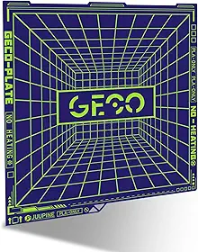 Placa de Impressão Geco de 256 X 268 Mm, Plataforma Fria Impressora 3D, Placa de Base Pla, Placa de Carbono Sem Aquecimento, Placa Gecko de 0 °C para Impressora 3D Anycubic Kobra 3/Kobra 3 V2
