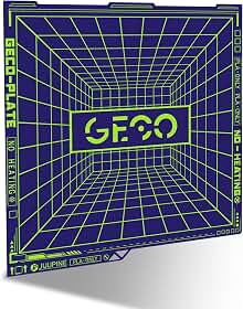 Placa de Impressão Geco de 256 X 268 Mm, Plataforma Fria Impressora 3D, Placa de Base Pla, Placa de Carbono Sem Aquecimento, Placa Gecko de 0 °C para Impressora 3D Anycubic Kobra 3/Kobra 3 V2