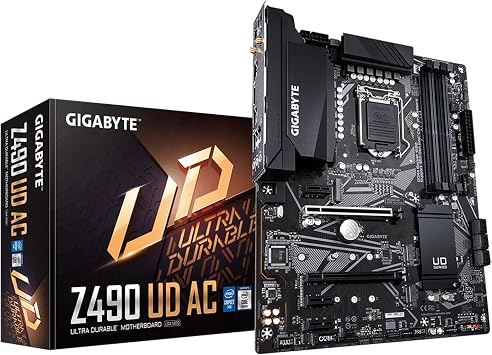 GIGABYTE Z490 UD AC Motherboard ATX Intel Z490 Chipset MB4935