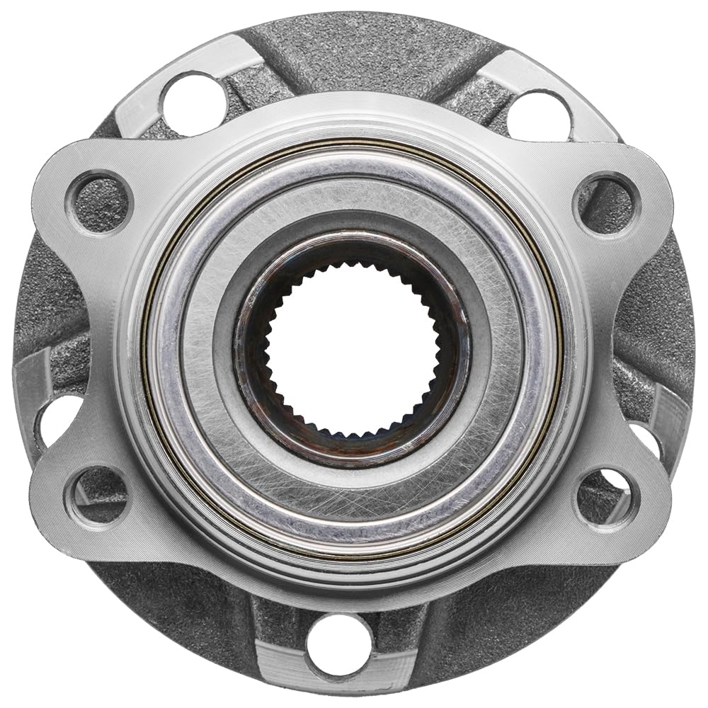 [2-Pack] 950-007 - Front Wheel Hub Bearing Assembly Compatible with [Audi] 2002-08 A4 Quattro, 2002-08 A4, 2002-04 A6 Quattro, 2007-08 RS4, 2004-08 S4, 2002-04 A6, 2003-04 Volkswagen Passat W8