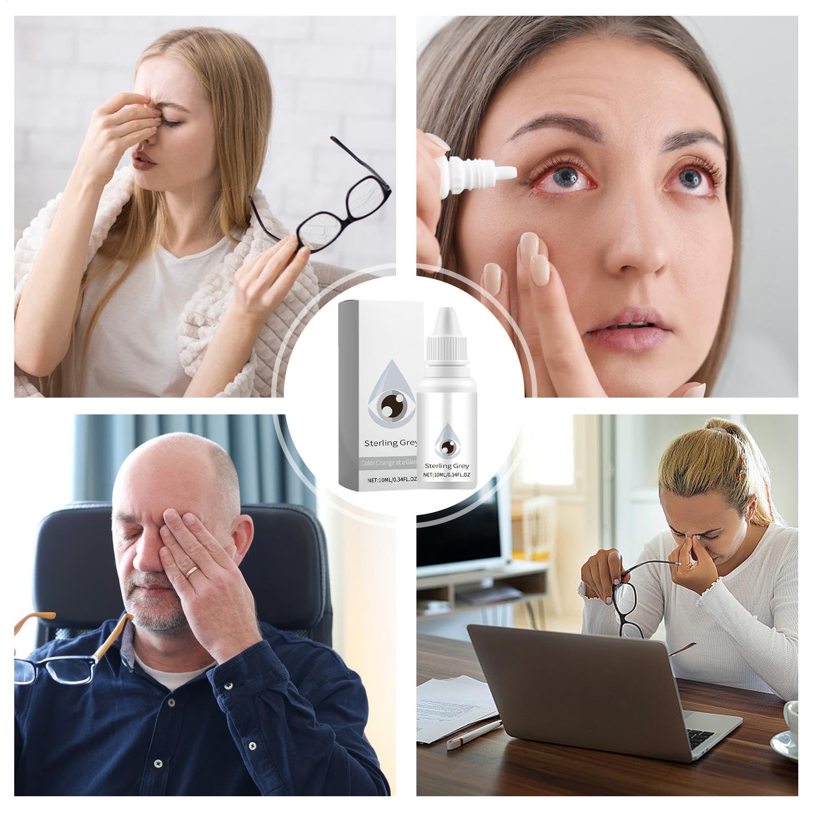 Fancy Drops Changeur De Couleur Des Yeux, Gouttes Fantaisie Changeur De Couleur Des Yeux, Gouttes Oculaires Sûres De 10 Ml Pour Changer La Couleur Des Yeux, Éclaircir La Couleur De Vos Yeux