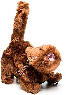 Gull-Cat Bird Deterrent Cat Decoy Device Brown