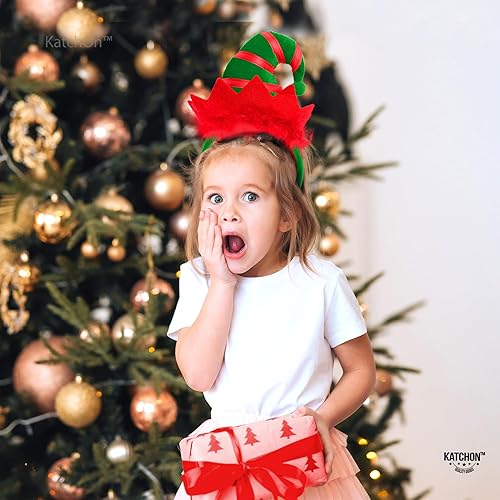 Miniatura 4 de KatchOn, Diademas de Feliz Navidad para adultos, paquete de 12  Diademas de Navidad para mujeres, recuerdos de fiesta de Navidad para niños  Diadema