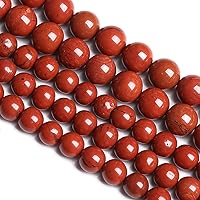 Vista 75 de 32 cuentas de vidrio rojo redondo de 12 mm con espaciador suelto para fabricación de joyas, pulseras, collares de 15 pulgadas, manualidades DIY