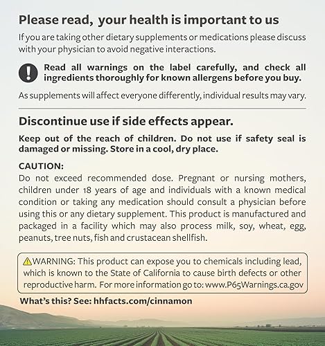 Miniatura 8 de Pastillas orgánicas de canela de Ceilán USDA  Suplemento de canela de Ceilán de alta potencia con 1000 mg por porción para apoyo antioxidante de