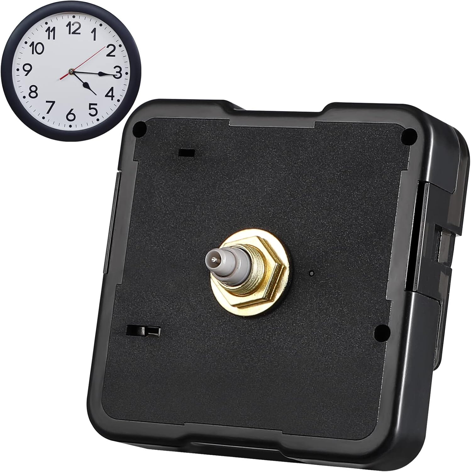 Healifty Quartz Clock Movement Mechanism Replacement,Wall Clock Mechanisms Battery