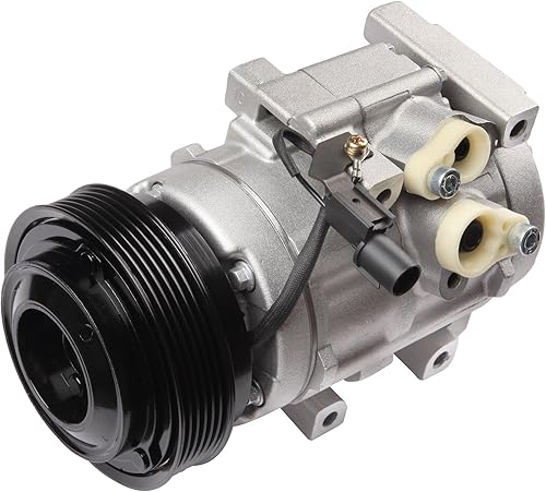 Miniatura 8 de ROADFAR Compresor de CA 2007-2010 compatible con Hyundai Entourage 3.8L 2006-2009 compatible con compresor de aire acondicionado Kia Sedona 3.8L