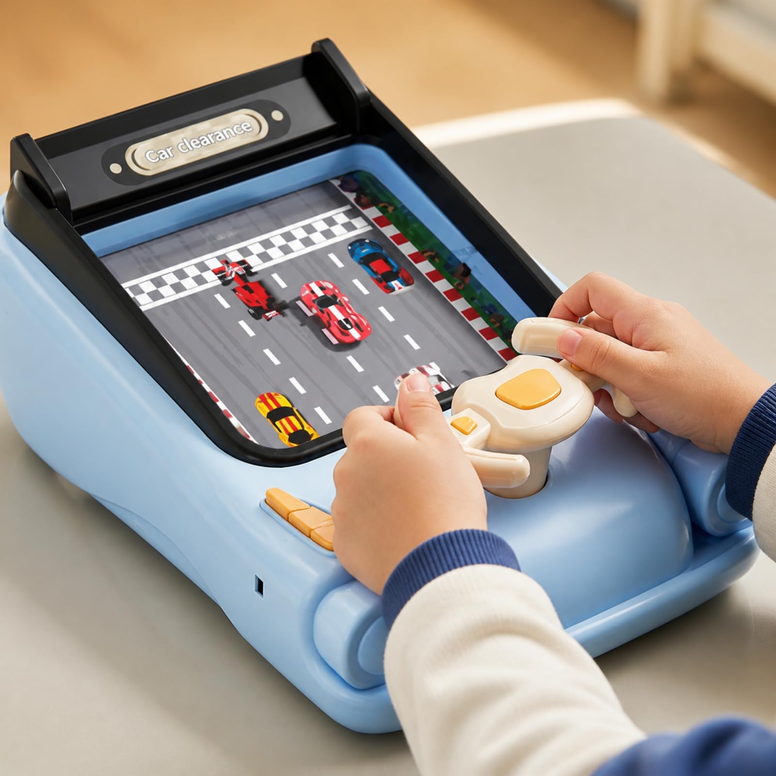 Gioco con Macchina Giocattolo | Interattivo, Simulat di Guida Giocattolo, Semplice, Pista da Tavolo , , Stile A
