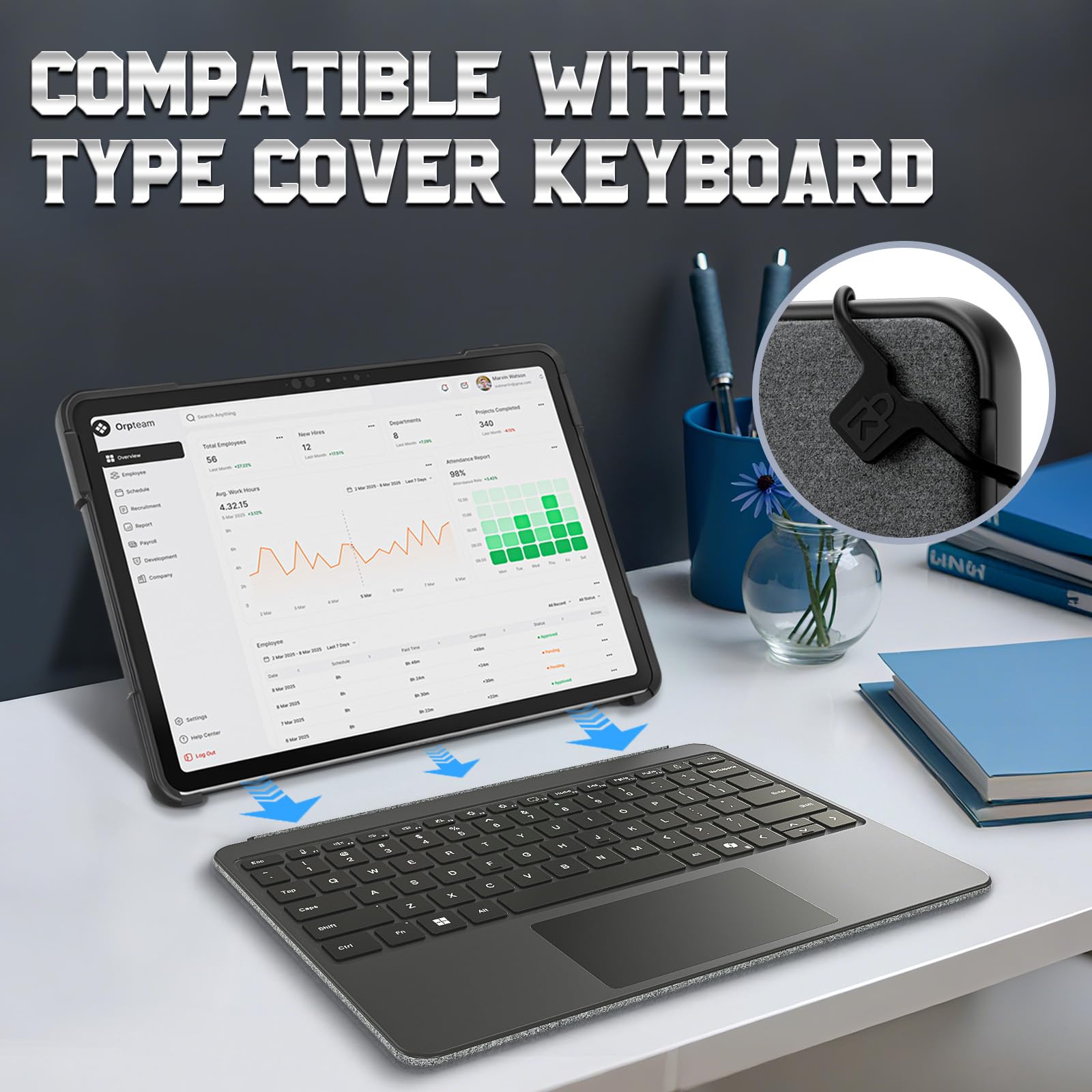 Amazon.co.jp: Fintie 頑丈なケース Microsoft Surface Pro 12インチ