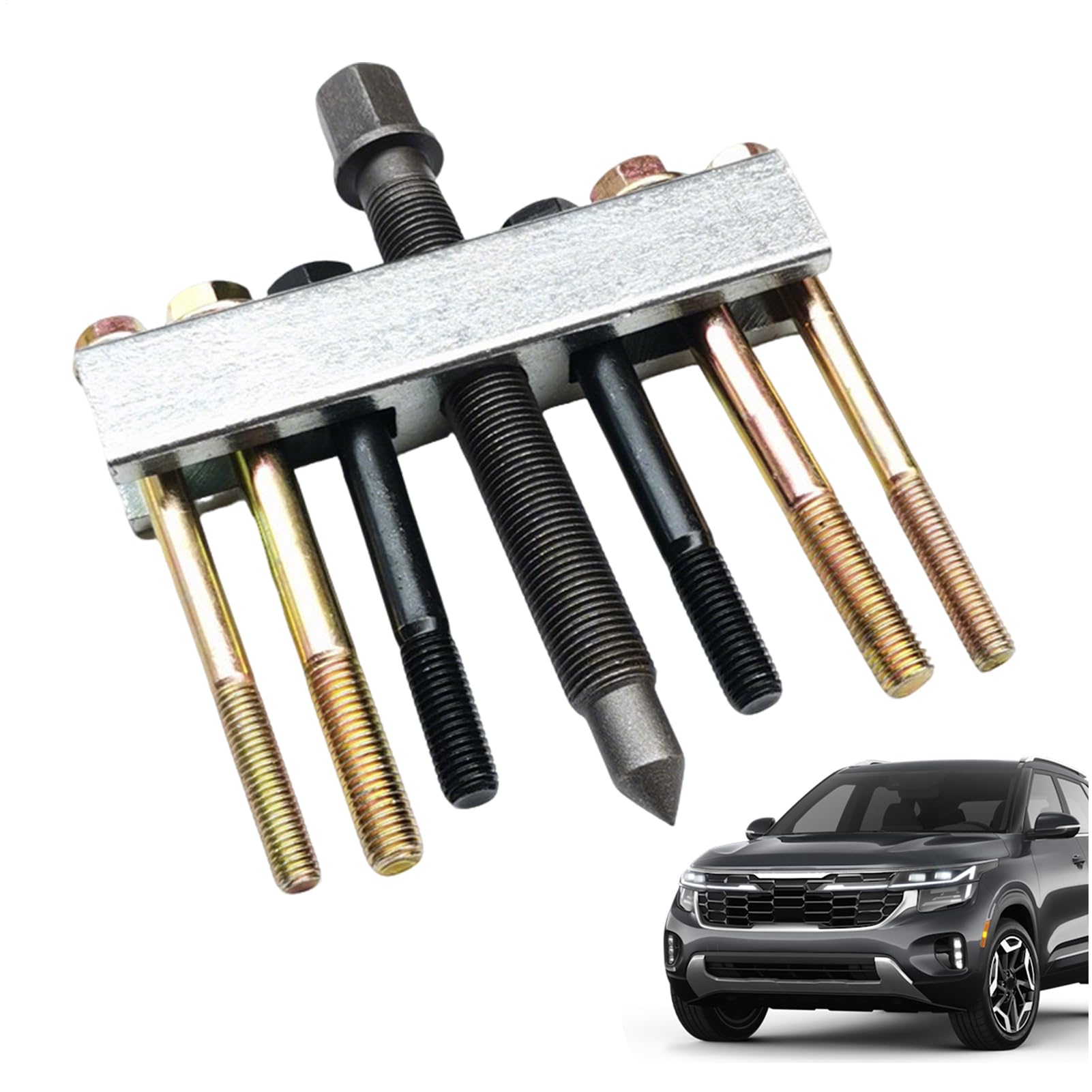 Kit Extracteur de Volant de Direction - Outil de Démontage Antidérapant Renforcé | Dispositif d'Extraction pour Volant et Frein - Pour Camion SUV Berline Véhicule Automobile Pompe À Eau AC Engrenage F