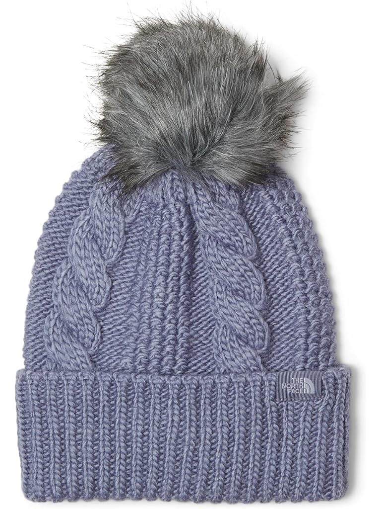 Blue The North Face Women's Oh Mega Fur Pom Beanie