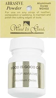 WD402 Strop Abrasive Powder, 1oz, White