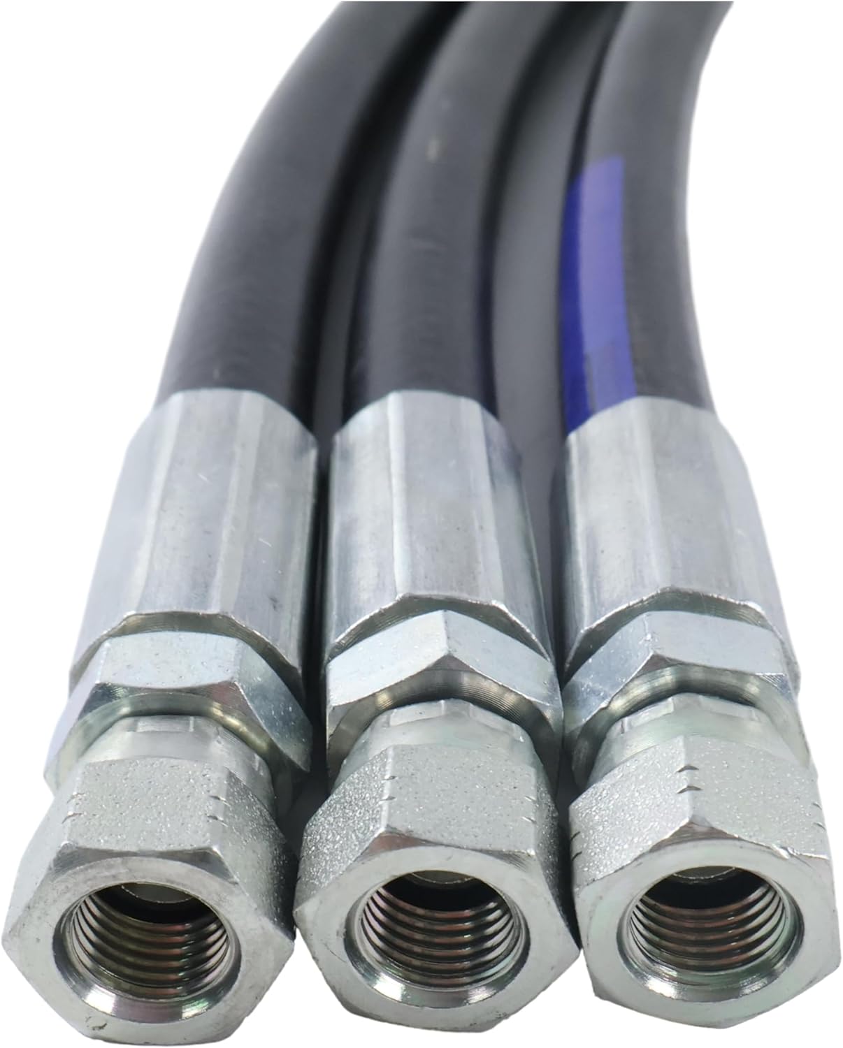 3pcs Hose Kit Compatible with Hiniker Snow Plow, Trip Edge Straight 10', 32in length, 1/4in ID*(3 pack)