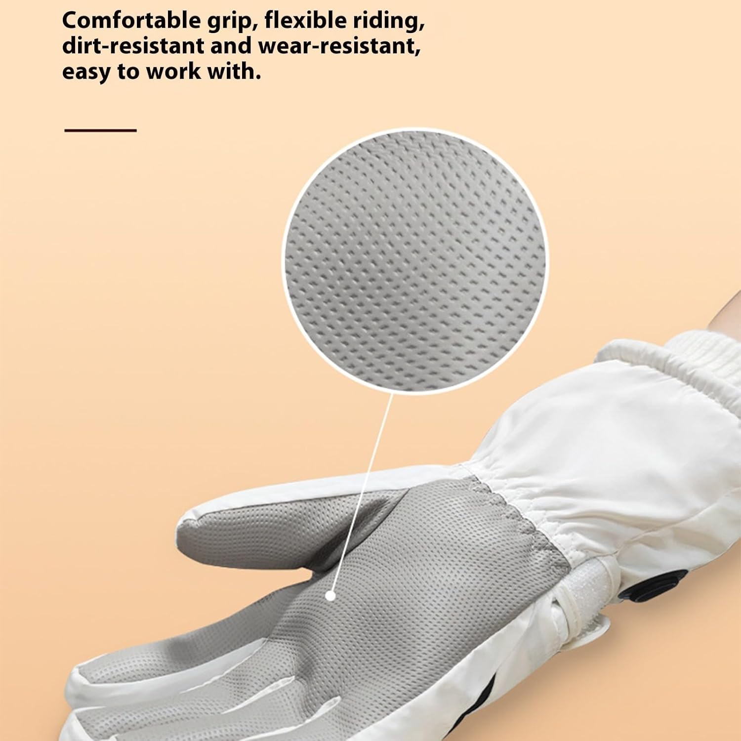 充電式タッチパネルウォームガントレット、5000mAhバッテリー付き、断熱不浸透性プラン、屋外冬季作業用ウォームワークガントレット、