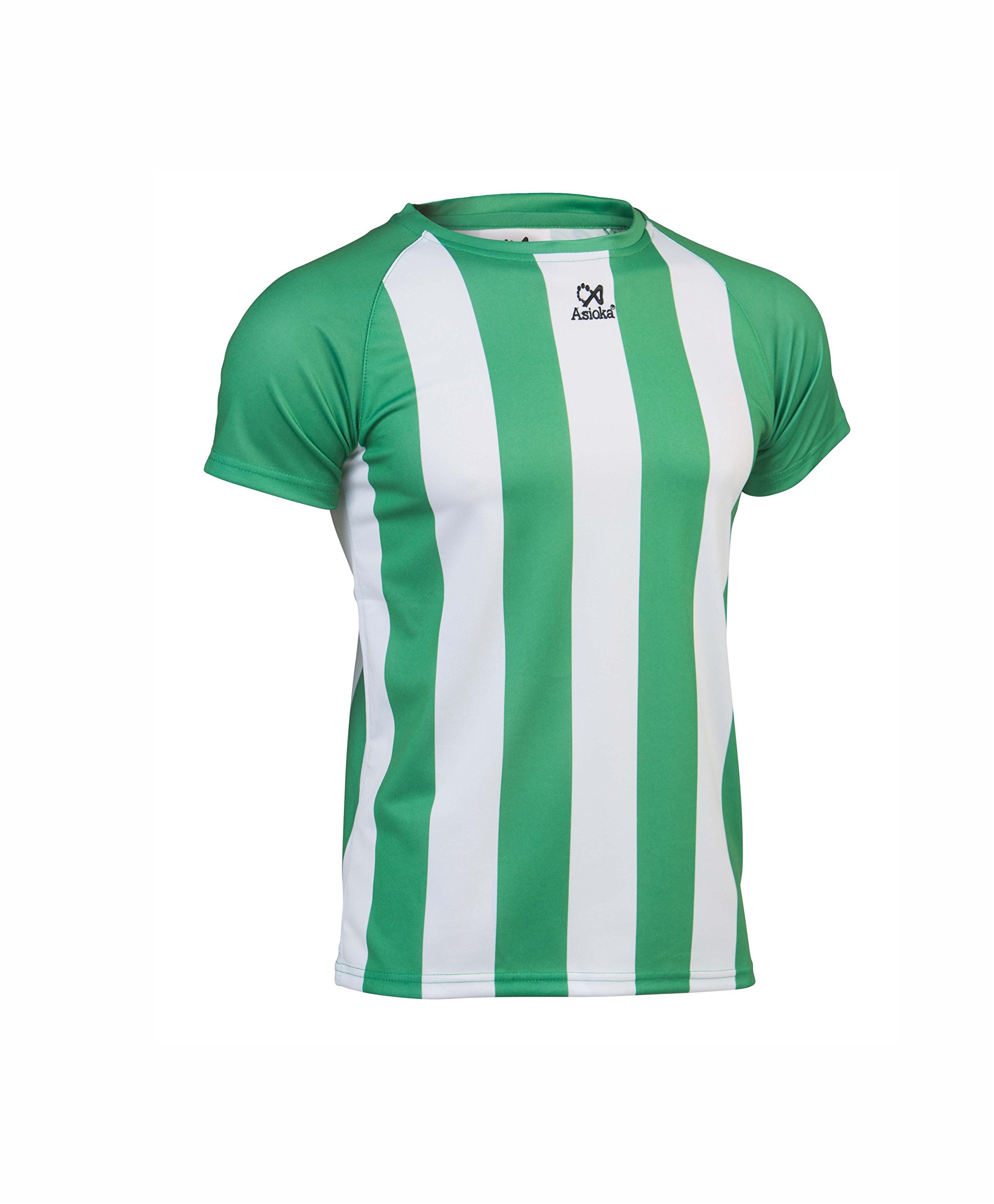 Asioka 84/11 T-Shirt Sport, Unisex Adult, Unisex adult, 84/11, Green/White, Small