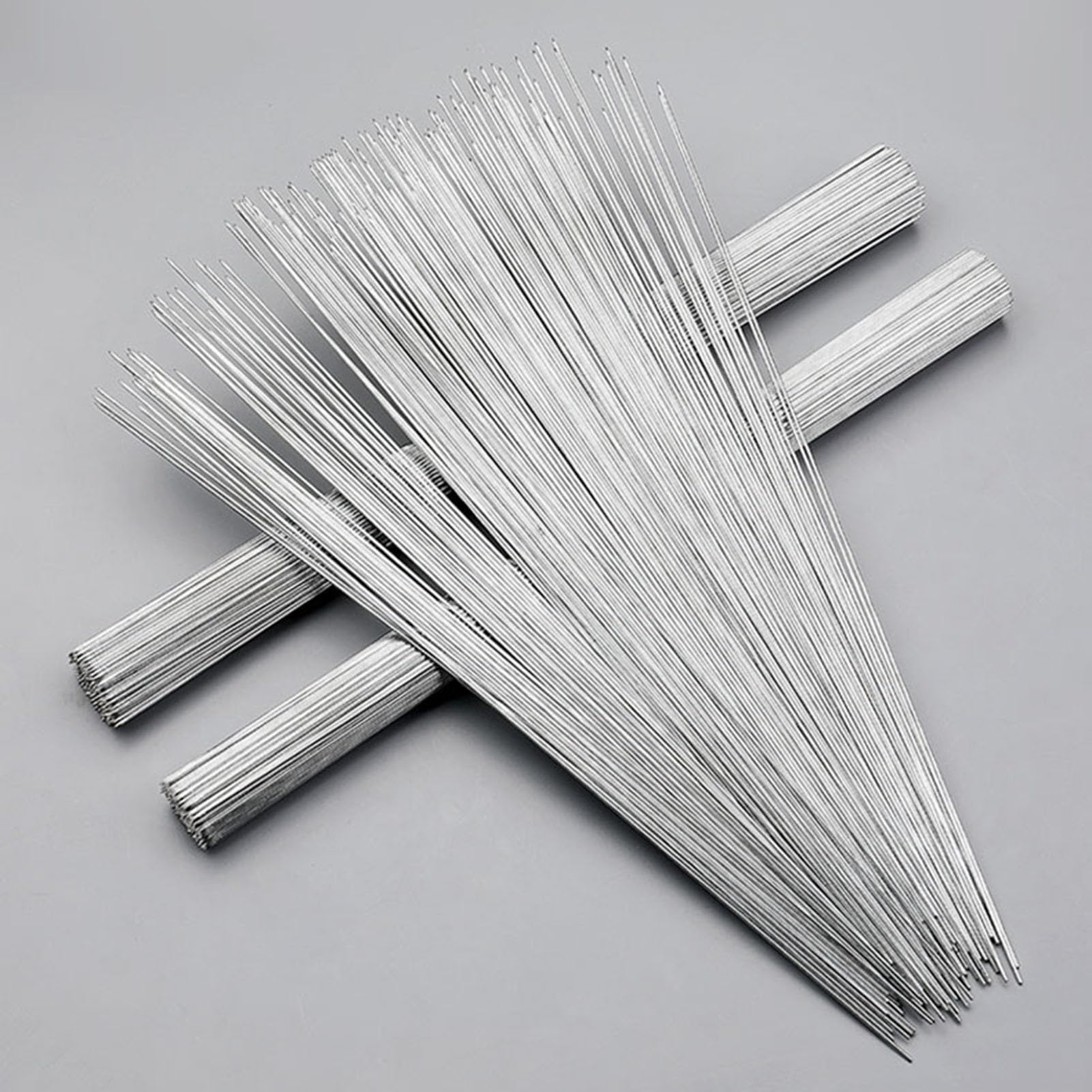 Palitos Redondos de Agujas for Barbacoa, Reutilizables, brochetas for cocinar brochetas, brochetas de Acero Inoxidable for Asar, Resistentes, no fáciles de Romper, for Aperitivos, Frutas (Size : 100