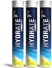 Hydration Tablets with Electrolytes x 60 - Fizzy Refreshing Rehydration Energy Drink - Replace Minerals & Vitamins Lost Through Sweat, Workout, Sports, Party, Hot Weather - 60 Tablets, 3 tubs Lemon