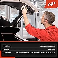 Vista 3 de A-Premium Actuador de pestillo de maletero de bloqueo de puerta trasera compatible con Chrysler 300 2005-2018, 200 2011-2014 y Dodge Dart 2013-2016
