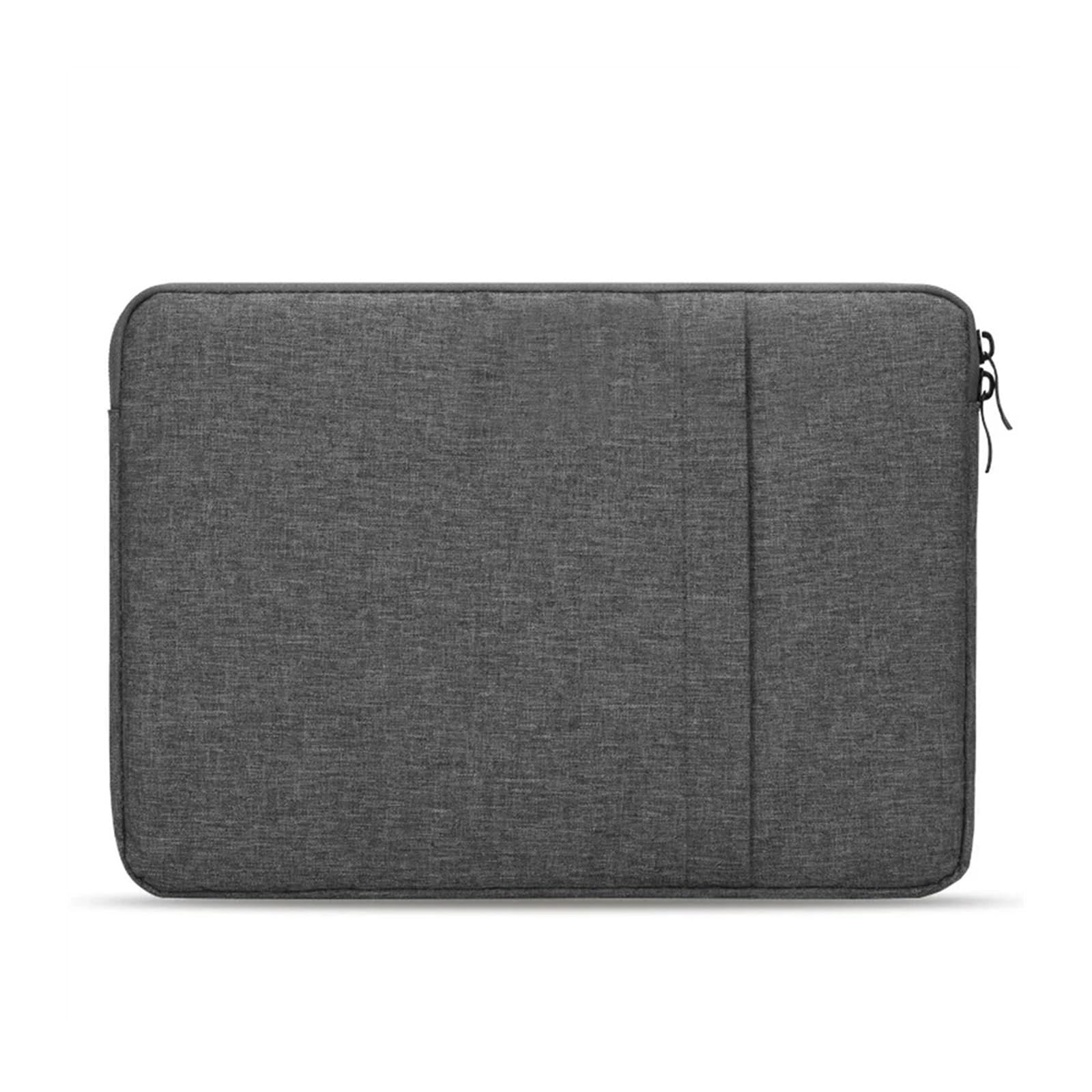 Bolso interior portátil de 15,6 pulgadas funda gris para la universidad y oficina 3