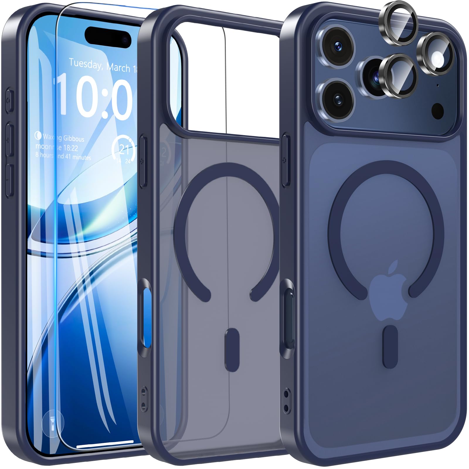 iPhone 15 ブルー 本体 ／ カメラレンズフィルム装着済み Amazon.co.jp: Hensinple iPhone 17 Pro ケース ガラスフィルム カメラ