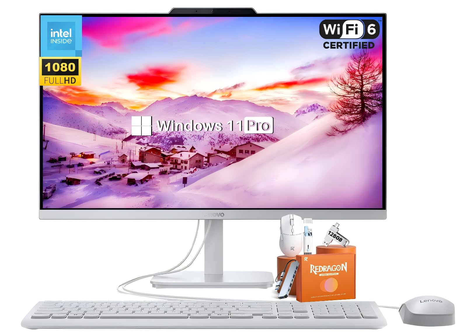 Amazon.com: Lenovo A100 All-in-One Desktop PC, 23.8