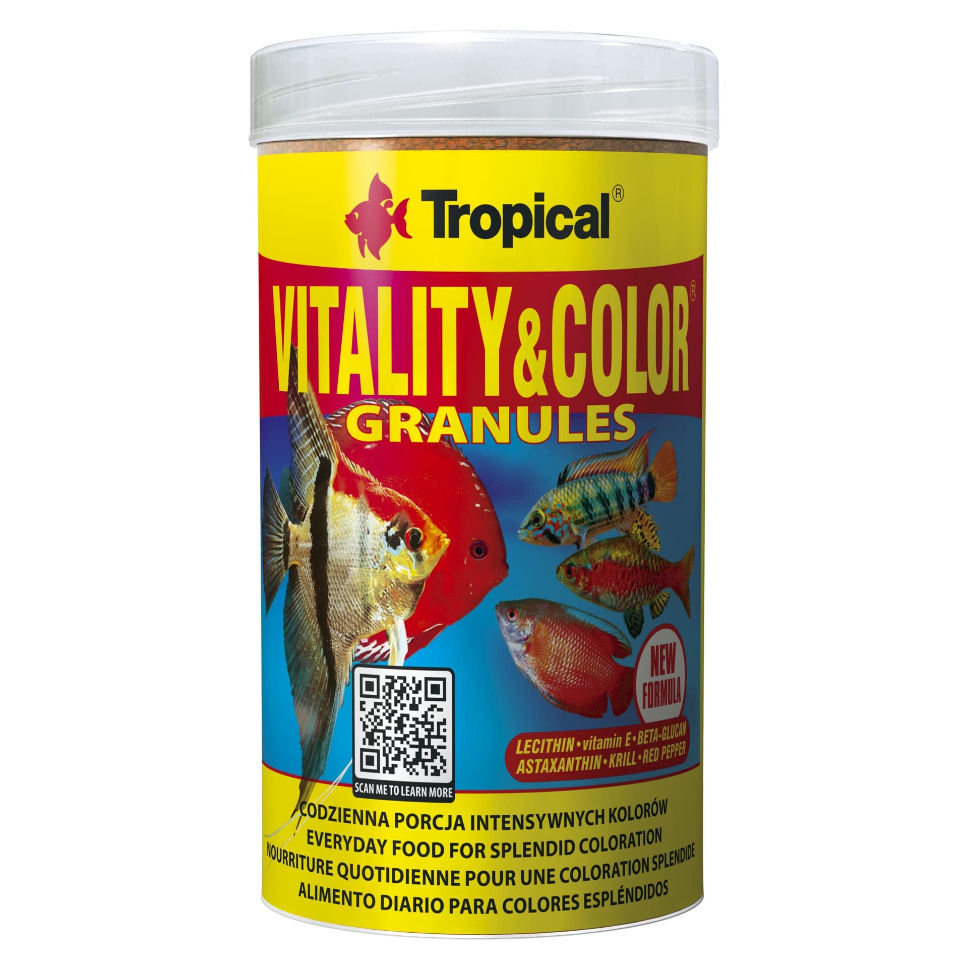 See full amazon price history chart for Tropical Vitality & Colour Granules Fish Food for All Tropical Fish (250ml/138g - 60244) Tropical Vitality & Colour Granules Fish Food for All Tropical Fish (250ml/138g - 60244) (B0BCKKK5WP) Amazon Price History, Amazon Price Tracker