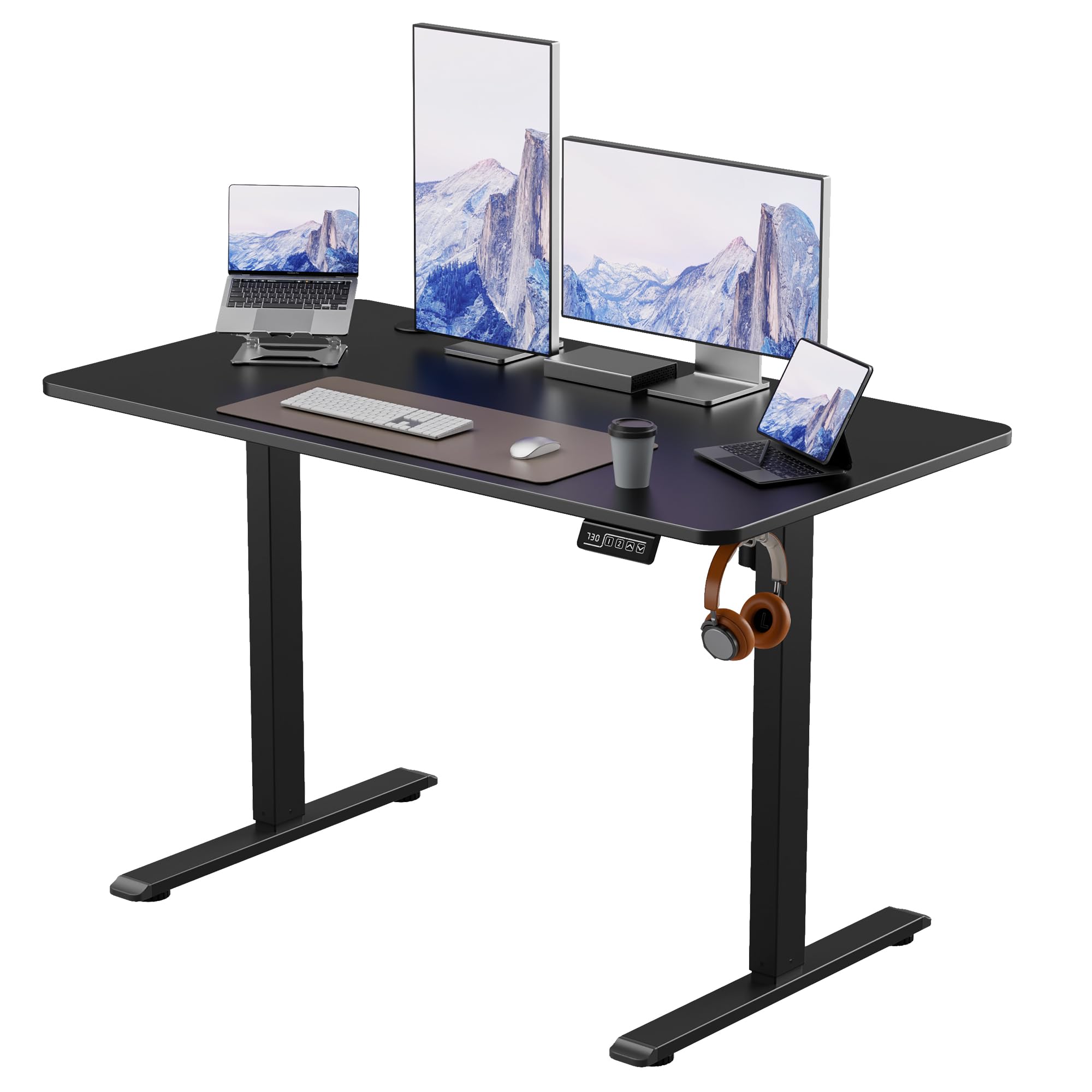 Alebert「アレベルト」 電動 幅120*奥行60cm 上下昇降デスク Amazon.co.jp: Alebert 昇降デスク スタンディングデスク 電動