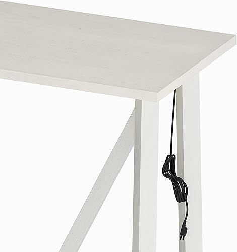 Miniatura 6 de Juego de mesa de bar para 4, 5 piezas de altura de mostrador, juego de mesa de comedor con 4 taburetes altos, juego de mesa de bar y taburete para