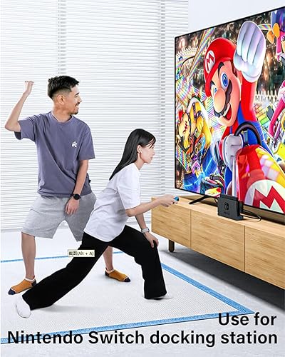 Miniatura 7 de Adaptador de CA de repuesto y cable HDMI compatible con el nuevo interruptor 5V-1.5A 15V 2.6A