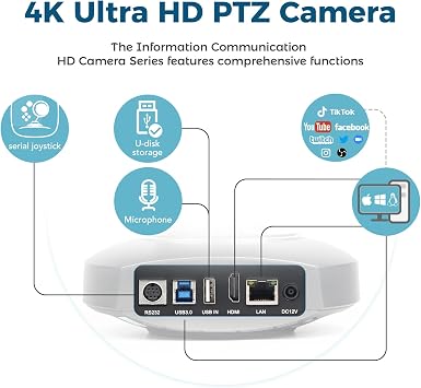 RGBlink Mini-MX SDI + 4K PTZ Camera Bundle for Interactive Live Shows