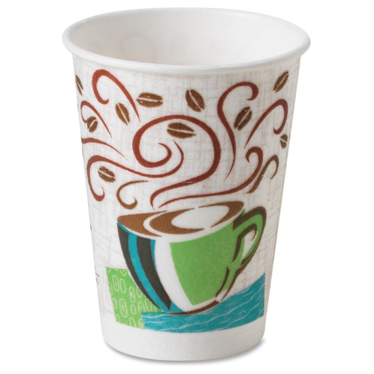 Amazon.com: Dixie 5338CDCT Insulated Paper Hot Cups 8oz. 1000/CT