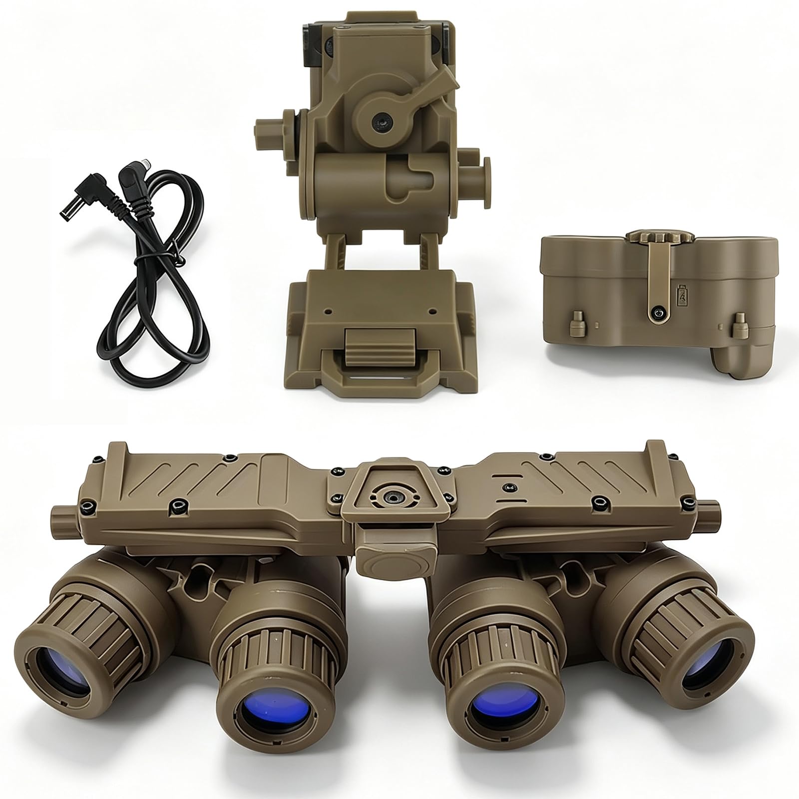 GPNVG 18 Dummy Model Night Vision Goggles, Tan