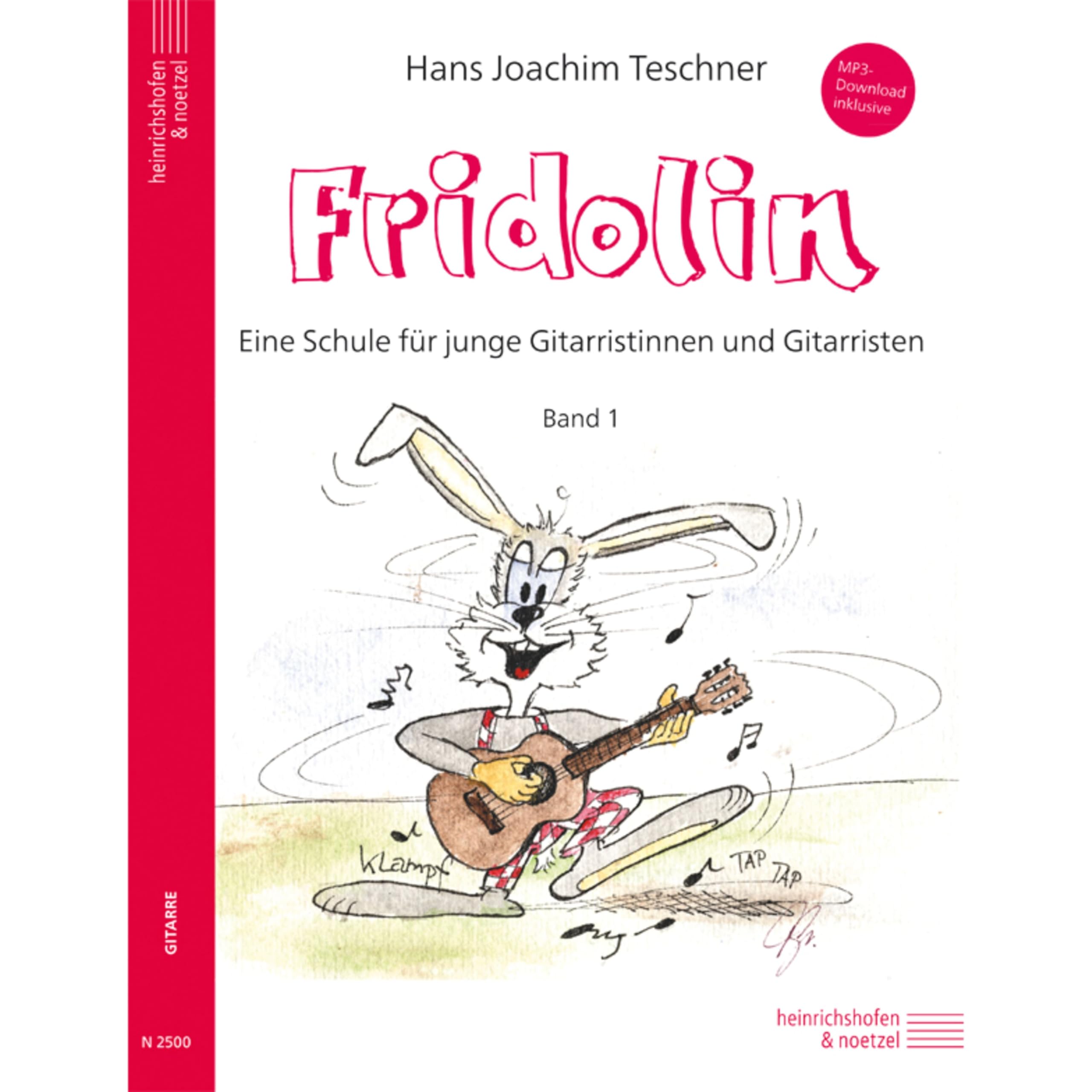 Fridolin: Eine Schule für junge Gitarristen. Band 1 mit MP3- Download inklusive Paperback – 1 Dec. 2023