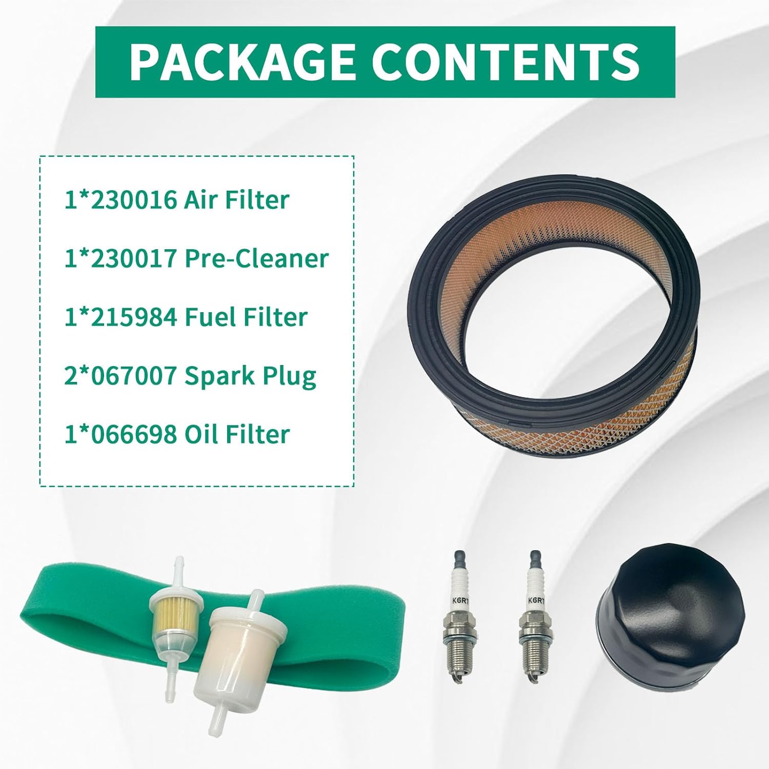 230015 Tune-Up Filter Kit Fit for Miller Bobcat 225 260 Engine Driven Welder w/Gas Engine,Miller Trailblazer 325 Engine Driven Welder w/Gas Engine,230016,230017,215984,067007,066698