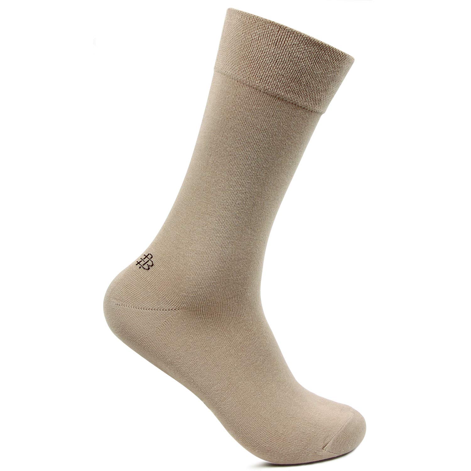 bonjour Men's Ankle Socks (BRO201_Beige_Multicolor_Free Size)-picture-10