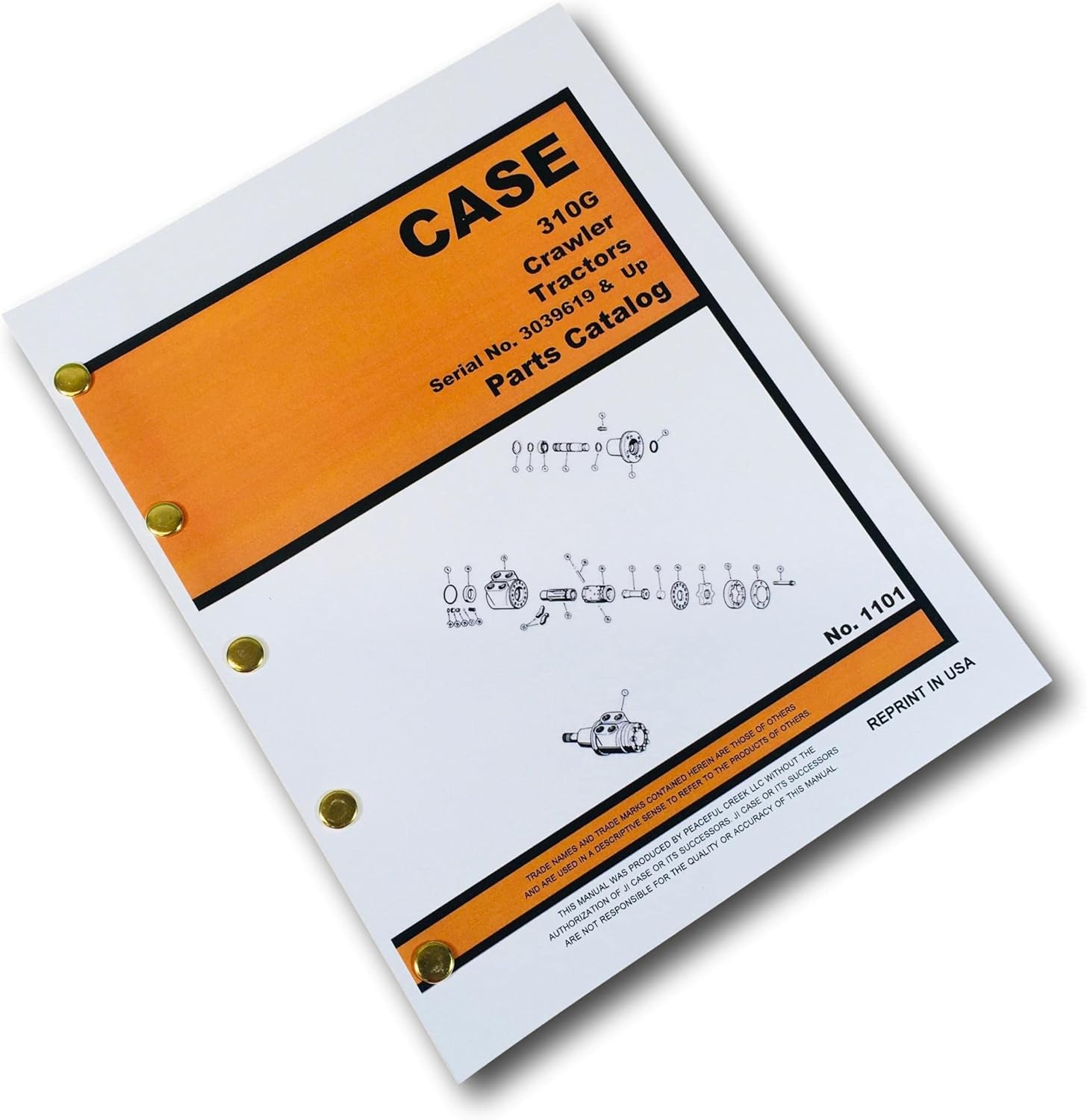 Peaceful Creek Supply J I Case 310G Crawler Tractor Dozer