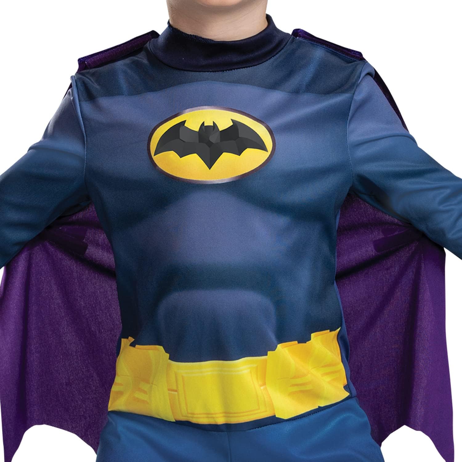 Batwheels Batman Costume for Kids, Official Batwheels Costume Outfit and Headpiece, Size (2T)