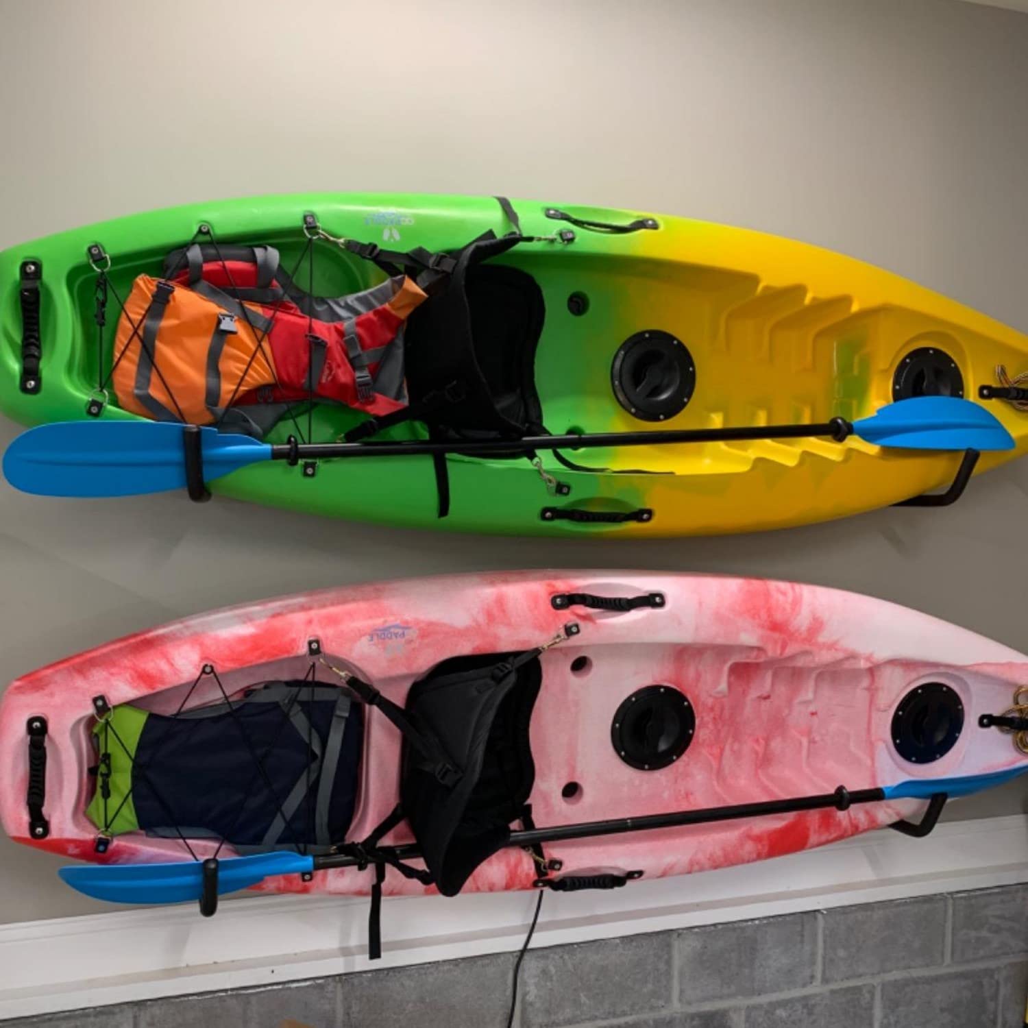 Amazon Best Kayak Wall Mount Kayak Storage Racks Best Marine Outdoors