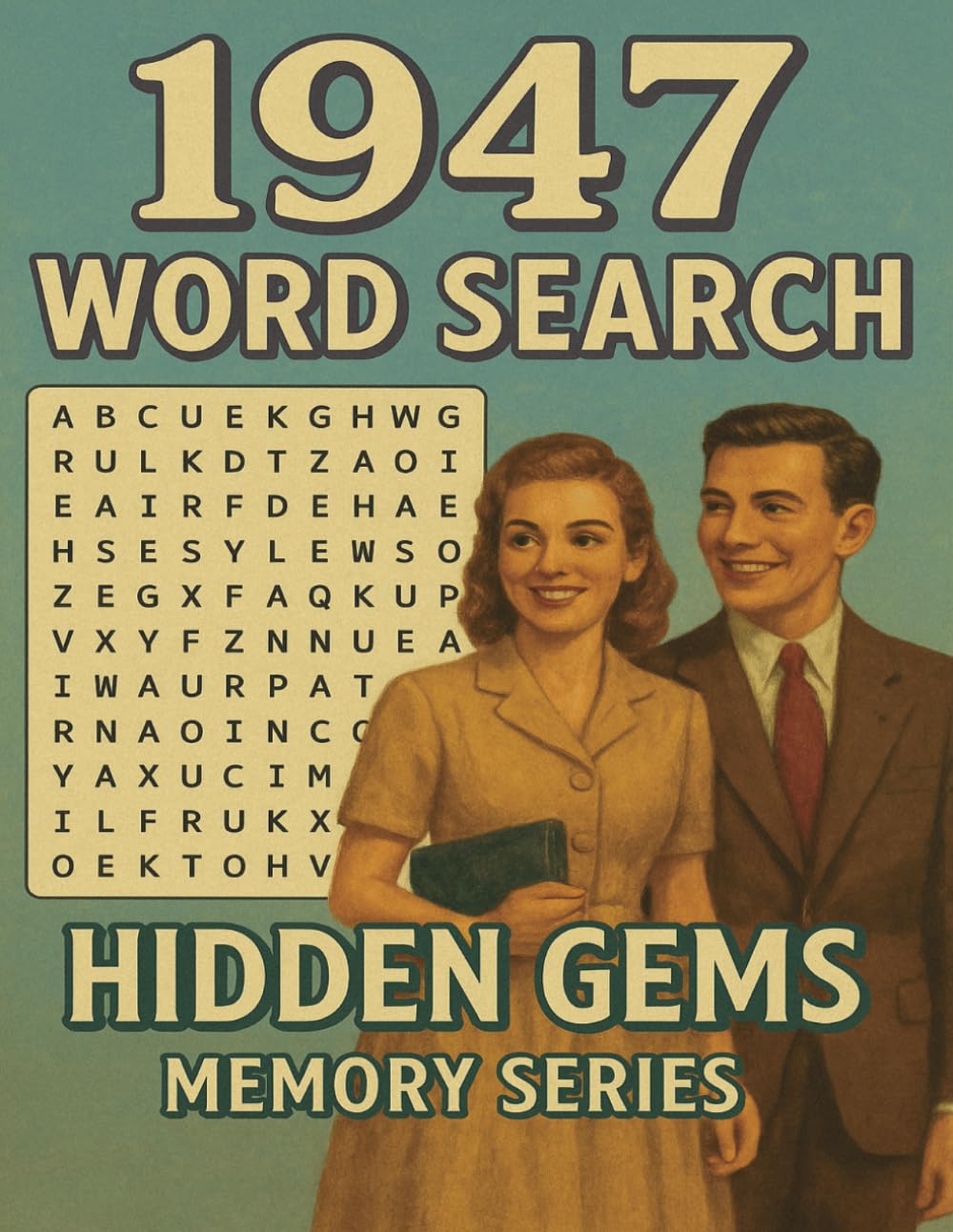 1947 Word Search: Hidden Gems Memory Series