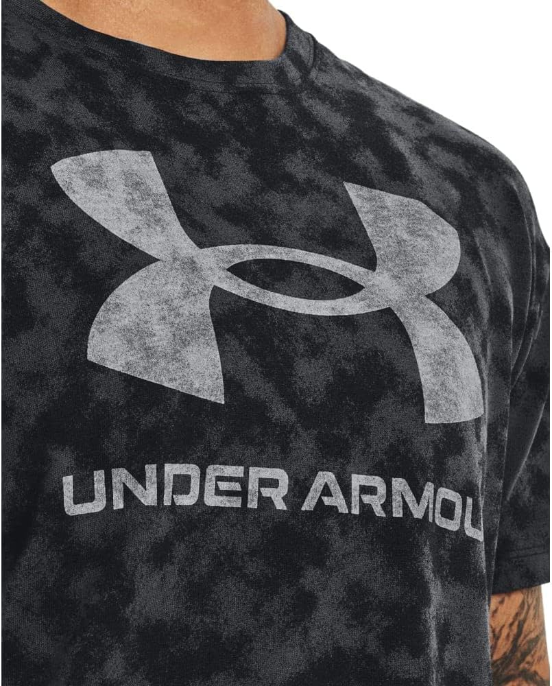 Under Armour Women's Sportstyle All Over Print Heavyweight Short Sleeve