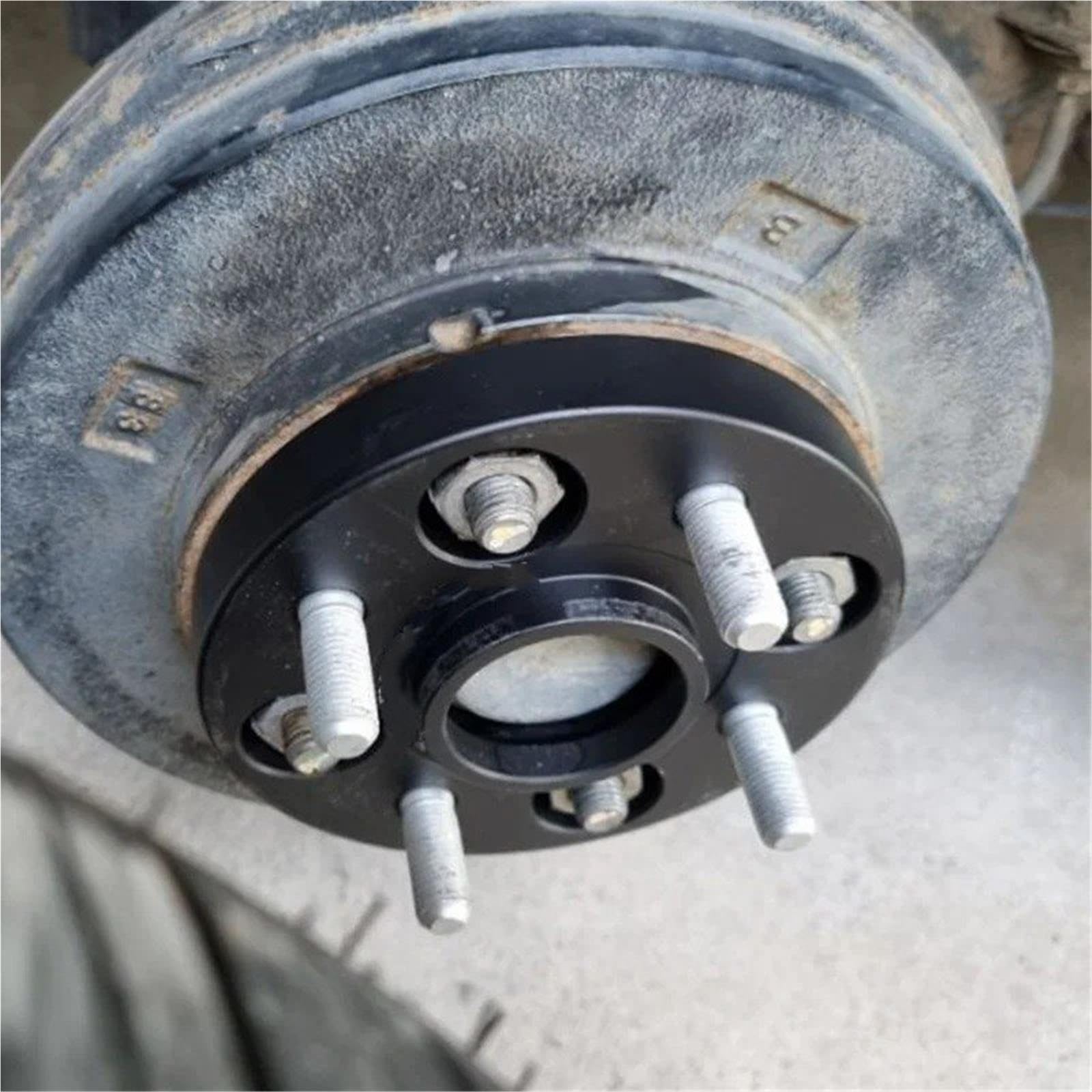 Para Peugeot 206 2008 207 208 Adaptador Espaciador Rueda