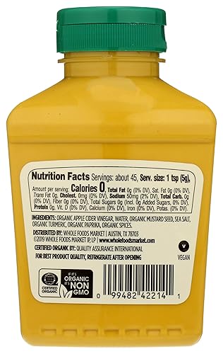 Miniatura 4 de 365 by Whole Foods Market Mostaza alemana orgánica 8 onzas