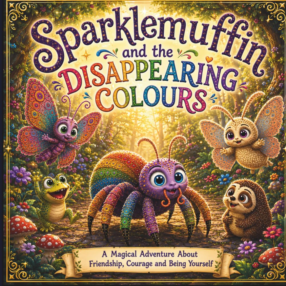 Sparklemuffin and the Disappearing Colours: A Magical Story About Friendship, Courage and Being Yourself (SPARKLEMUFFIN: The Rainbow Spider)
