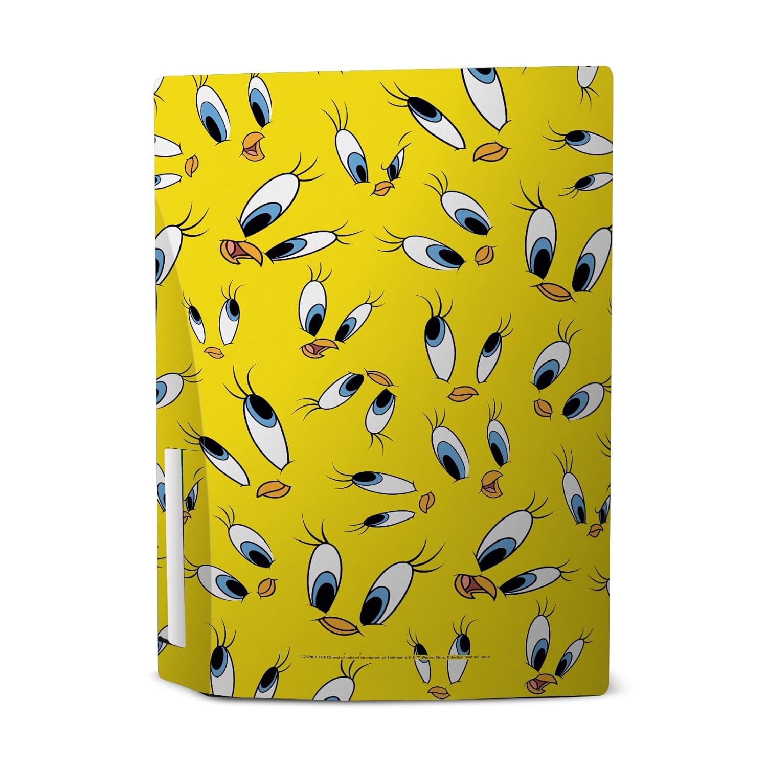 Head Case Designs Officially Licensed Looney Tunes Tweety Pattern Graphics and Characters Vinyl Faceplate Gaming Skin Decal Compatible With Sony PlayStation 5 PS5 Disc Console & DualSense Controller
