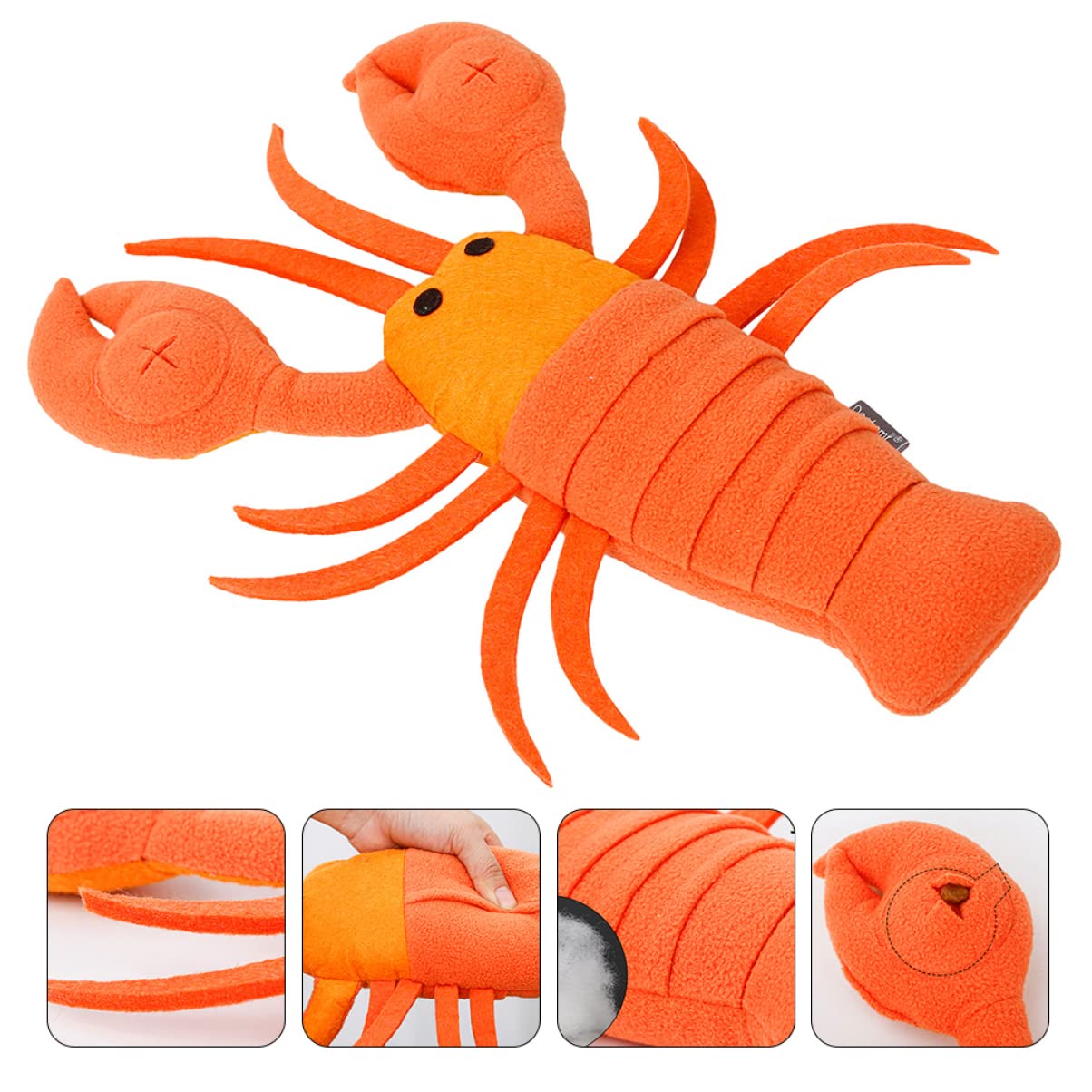 POPETPOP 2 Piezas Juguetes De Alimentación De Mascotas Juguete para Perros Alimentador De Mascotas De Juguete Juguetes Suaves Peluches Tela De Fieltro Perro De Peluche Cachorro