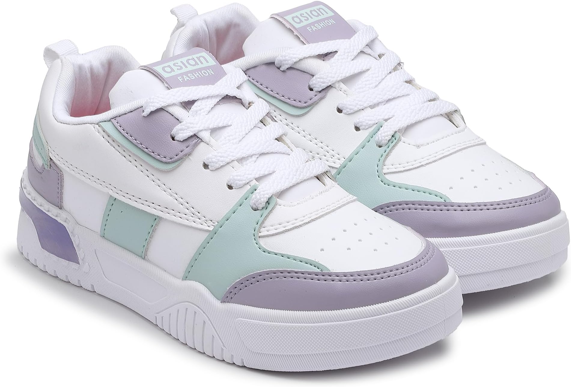 ASIAN Women's Paradise-01 Casual Sneaker Shoes with Ultra Soft Cushion Lightweight Lace-Up Shoes for Women's & Girl's